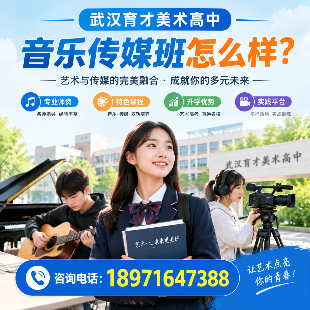 如何选择武汉育才美术高中音乐传媒班的最佳时机？