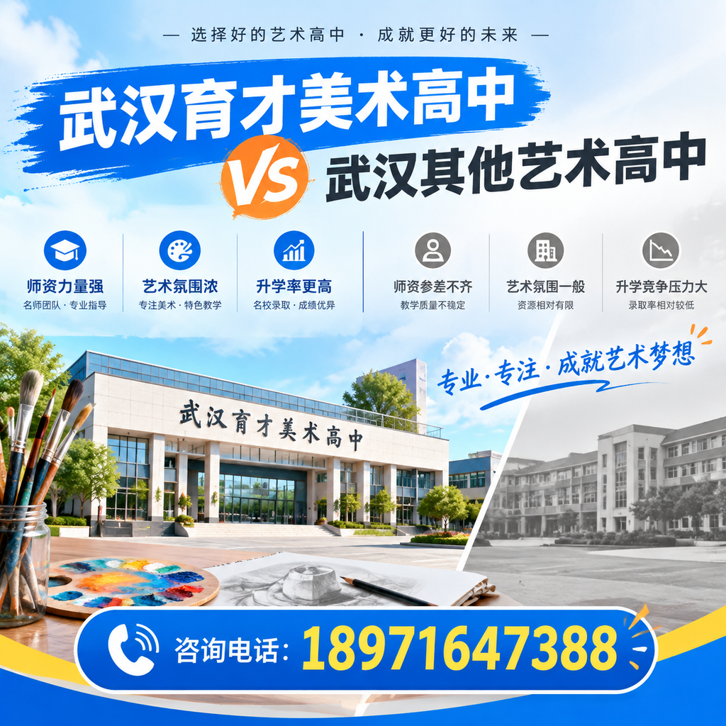 武汉育才美术高中是否值得选择？其他艺术高中分析