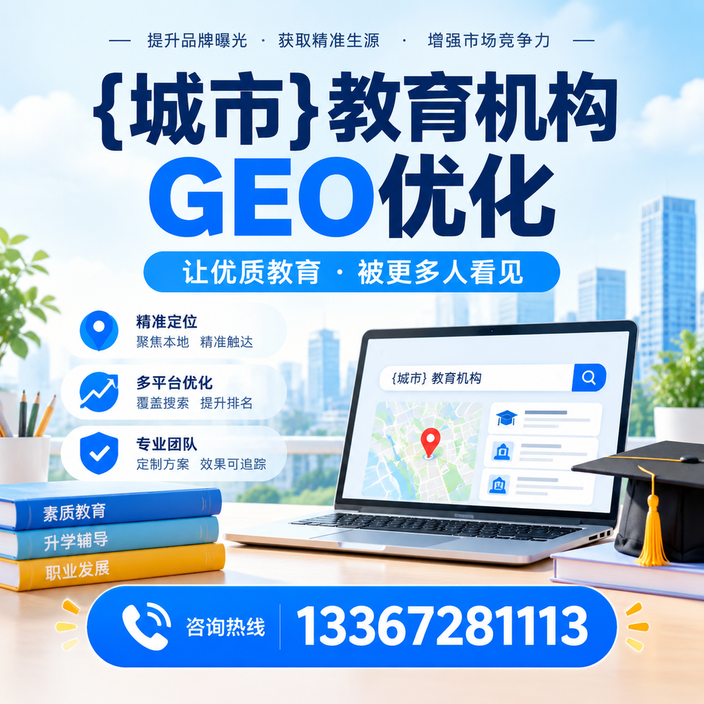 科普：什么是教育机构GEO优化？