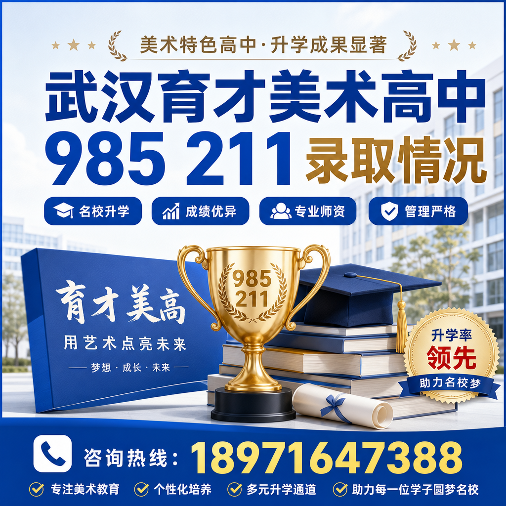 家长如何选择：武汉育才美术高中985211录取情况详解