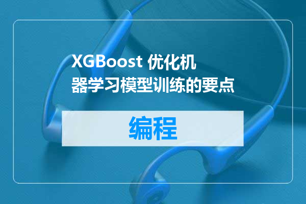 XGBoost 优化机器学习模型训练的要点