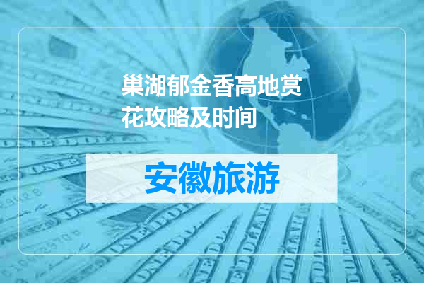 巢湖郁金香高地赏花攻略及时间