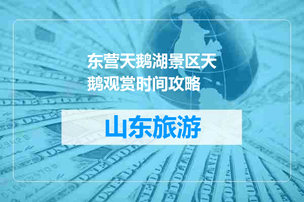 东营天鹅湖景区天鹅观赏时间攻略